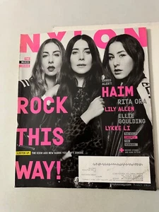 NYLON Magazine July 2014 Rare - HAIM SISTERS! - Picture 1 of 16