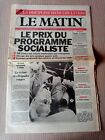 Journal "Le Matin" 15 Fvrier 1978  n300
