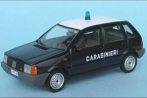 Fiat Uno 1985 Carabinieri Deagostini 1/43 Italy Berlina Sedan Polizia - Picture 1 of 1