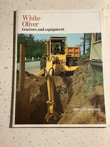 Rare CATALOG WHITE-OLIVER TRACTORS & EQUIPMENT SPECIFICATIONS 36 PG1967 Brochure - Picture 1 of 12