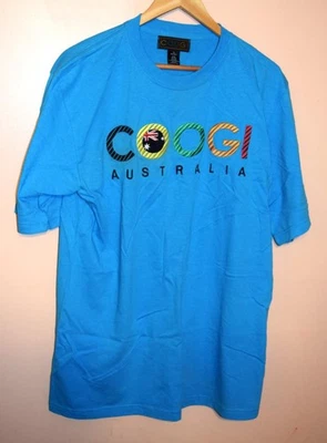 Camiseta Coogi Australia Azul Aqua Adulto Grande COMO NUEVA Foto 1 de 2