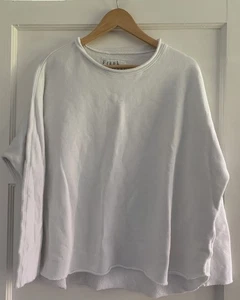 FRANK AND EILEEN - Women’s Lab 516TF Cotton Sweater Size M - Picture 1 of 16