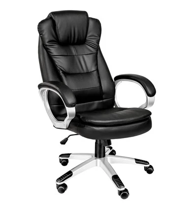 Poltrona sedia ufficio presidenziale con doppia imbottitura classe di lusso nuov - Immagine 1 di 4