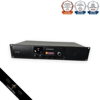 Behringer NX3000D 3000W Ultra-Lightweight Class-D Power Amplifier DSP JP Bk Used - Image 1 of 4