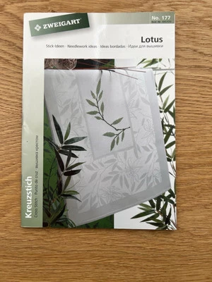 Zweigart No. 177 Lotus booklet of needlework ideas - Image 1 of 4