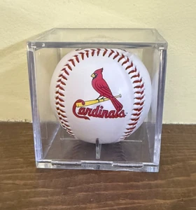 Fotoball da baseball con logo St. Louis Cardinals (cubo da palla incluso) - Foto 1 di 7