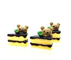 Doll House Accessories Set 18 - 3 Little Bear Cakes