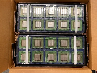 Vintage & NEW INTEL PENTIUM 4 1.8/256/400 YD80528PC033G0K SL4WV Socket 423 - Image 1 of 3