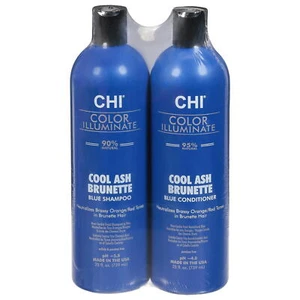 CHI Color Illuminate Cool Ash Brunette Shampoo or Conditioner, 25oz Duo - Picture 1 of 3