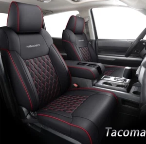 Custom Fit Seat Covers For 2005-2015 Double & Crew Cab 2nd Gen Toyota Tacoma - Picture 1 of 10