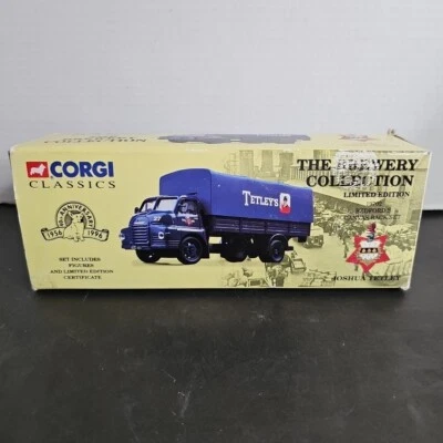 Corgi Classic 19702 Bedford S Canvas Back Set Tetleys - Image 1 of 4