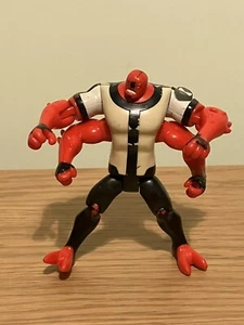 Modellino giocattolo alieno Cartoon Network BEN 10 FOUR ARMS 2008 - Foto 1 di 5