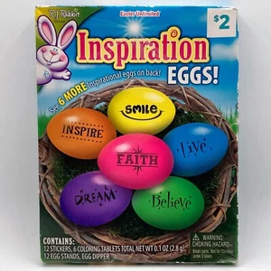 Easter Unlimited Inspiration Eggs Easter Egg Decorating Kit R.J. Rabbit Approved - Picture 1 of 2