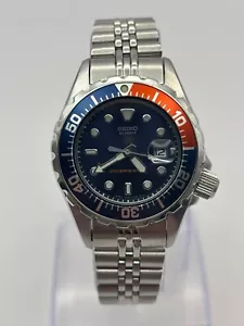 Damen Vintage Seiko 200M Taucheruhr - "Pepsi" - Bild 1 von 6