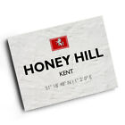 A4 PRINT - Honey Hill, Kent - Lat/Long TR1161