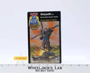 Warpath 100% Complete Super Go Bots 1984 Tonka Action Figure NEW MIB - Picture 1 of 10