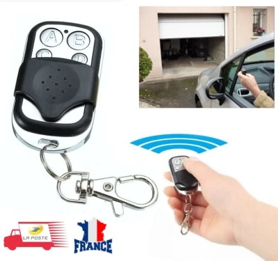 Télécommande Universelle 433Mhz remplacement duplicateur clone copie Portail
