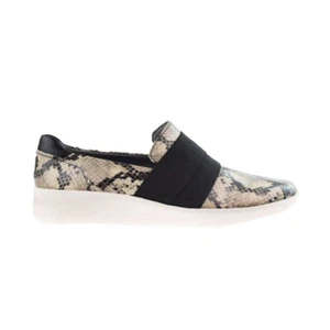 Clarks Kayleigh Slip-On Women’s Loafers River Taupe Snake 26155201 - Picture 1 of 6