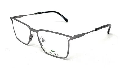 LACOSTE Unisex Eyeglasses Frames L2262 024 Gunmetal Grey 53mm - Image 1 of 4