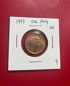 1999 Great Britain One Penny Coin - Elizabeth II - Nice World Coin !!! - Picture 1 of 2
