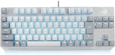 ASUS Gaming Keyboard ROG Strix Scope NX TKL Moonlight White Mechanical Wire - Image 1 of 4