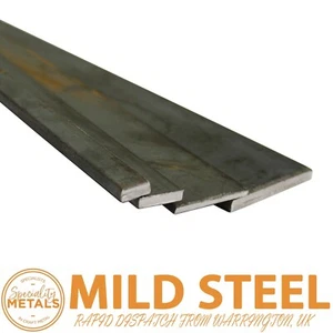 Speciality Metals Mild Steel Flat Bar 3mm to 10mm Thickness 10mm to 100mm Width - Picture 1 of 92