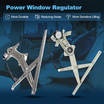 Regulador de ventana eléctrica delantero izquierdo derecho con motor para Ford Mustang 1994-2004 Foto 1 de 4