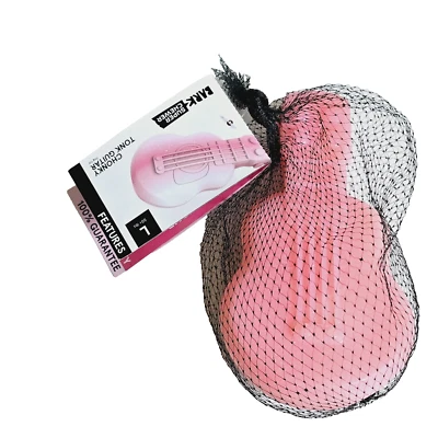New Bark Box Super Chewer Dog Toy Pink Chunky Tonk Guitar L 50+ lb NWT - Image 1 of 4