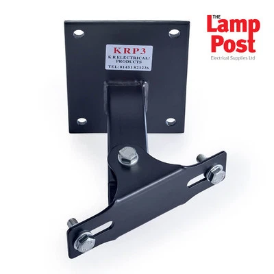 Universal Swivel Floodlight Fixing Mounting Bracket for Large Floodlights - KRP3 - Image 1 of 3
