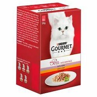 gourmet cat food 60 pouches