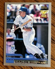 1999-00 Topps Series 1 All Star Rookie Card #178 Carlos Beltran Gold Cup Royals