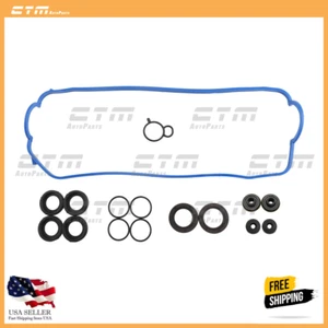VALVE COVER GASKET SET FOR 88-95 HONDA CIVIC CRX 1.5L D15B1 D15B2 D15B7 D15B8 - Picture 1 of 8