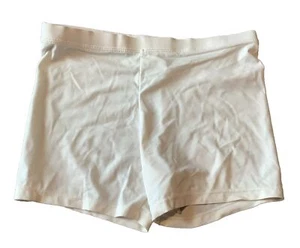 Girls Youth Playground Active Shorts White Size XL XLarge 14 EUC Volleyball - Picture 1 of 10
