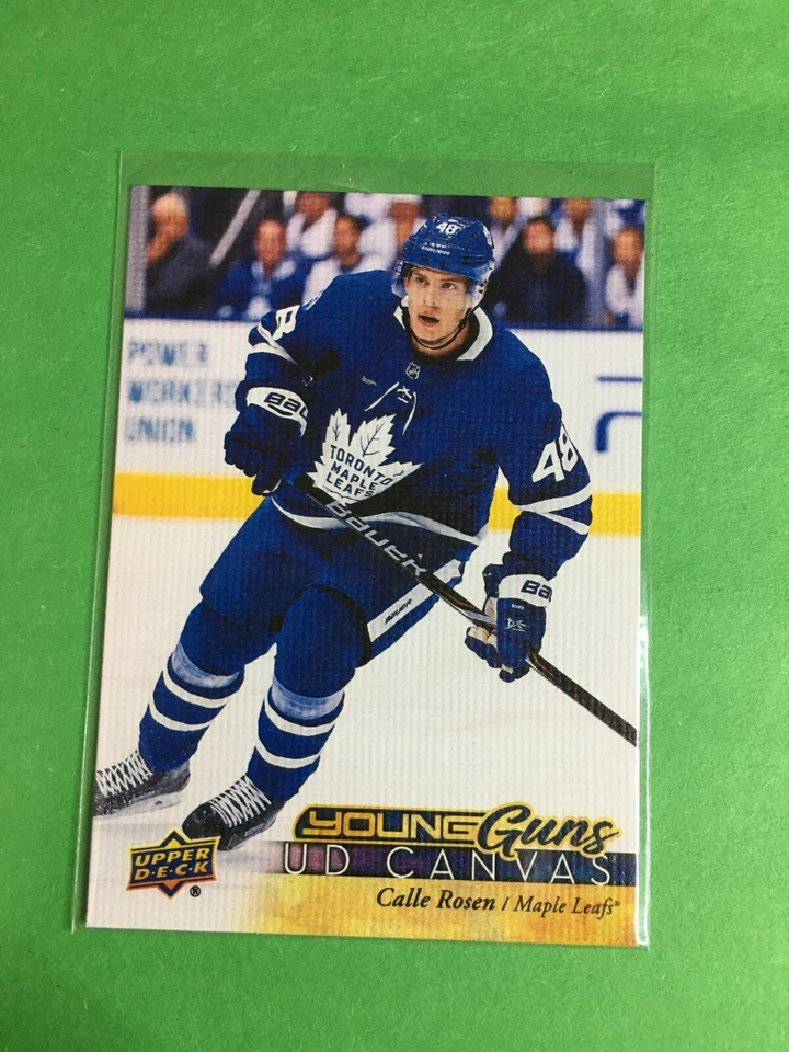 F167,275  2017-18 Upper Deck Canvas #C104 Calle Rosen YG Toronto Maple Leafs - Image 1 of 1