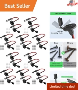 10AWG SAE Connector Power Socket - Weatherproof Quick Connect Adapter (10 Pairs) - Picture 1 of 11