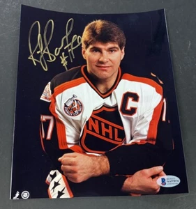 Ray Bourque Signed All Star 8x10 Boston Bruins Sportsworld Beckett COA - Picture 1 of 5