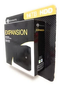 Seagate 14TB Expansion External HDD Desktop Hard Drive USB 3.0 Rescue Recovery - Picture 1 of 8