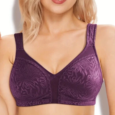 Sujetadores de pecho grande para mujer Sexy sujetador inalámbrico damas bralette lencería ropa interior Foto 1 de 4