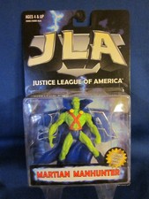 JLA Justice League Of America Martian Manhunter 1998 Hasbro Sealed