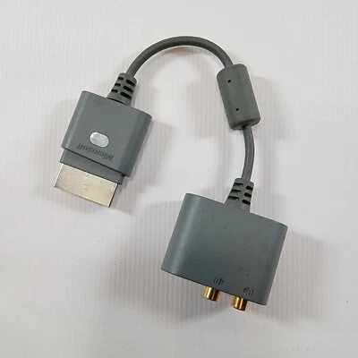 Genuine OEM Microsoft Audio Adapter X808221-001 For Xbox 360 - Image 1 of 4