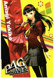 postcard Persona 4 the Animation Persona4 anime Amagi Yukiko - Picture 1 of 2