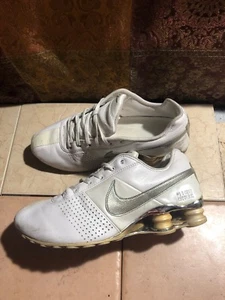 Nike Shox Deliver White Metallic Silver 317549-101 Women's 9 US 2008 - Picture 1 of 7