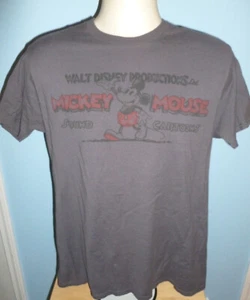 Disney Parks Walt Disney Productions Mickey Mouse Sound Cartoons T-Shirt Large L - Picture 1 of 6