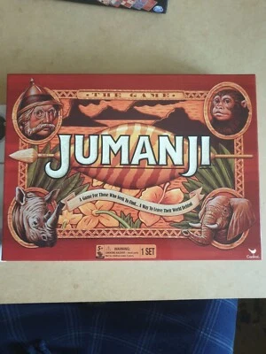 JUMANJI ORIGINAL BOARD GAME 2018 ~ EXCELLENT USED CONDITION ~ COMPLETE  - Image 1 of 4