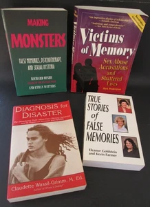 FMS False Memory Syndrom LOT 4 Bücher PENDERGRAST/Ofshe/ GOLDSTEIN/Wassil-Grimm - Bild 1 von 18