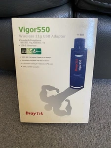 DrayTek Vigor550 Bezprzewodowy adapter USB 11g - Zdjęcie 1 z 11