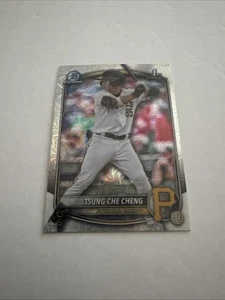 Tsung-Che Cheng 2025 Bowman Mega Box Refractor #BCP-95 Pittsburg Pirates - Bild 1 von 2