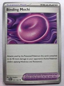 Binding Mochi 055/064 SFA SV: Shrouded Fable Uncommon Normal NM Pokemon Tcg - Picture 1 of 2