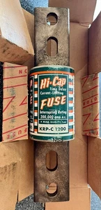 NEW Bussmann KRP-C-1200 Hi-Cap 1200A 600V Class L Fuse New in Box - Picture 1 of 5