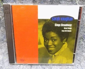 "Sarah Vaughan Sings Broadway: Great Songs from Hit Shows" 2CDs Verve (1995) NM- - Picture 1 of 4